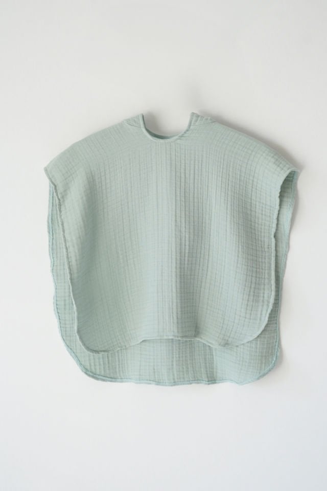 Organik 4 Katlı Müslin Panço Mint