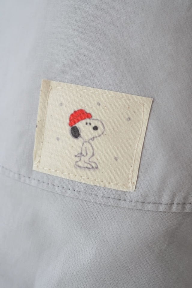 Poplin Bucket Şapka Gri