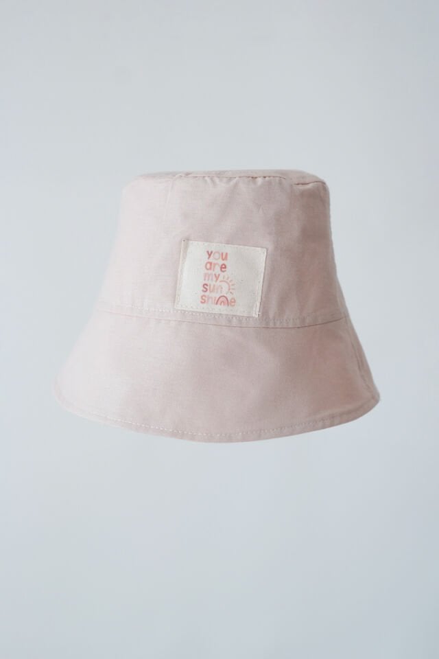 Poplin Bucket Şapka Bej