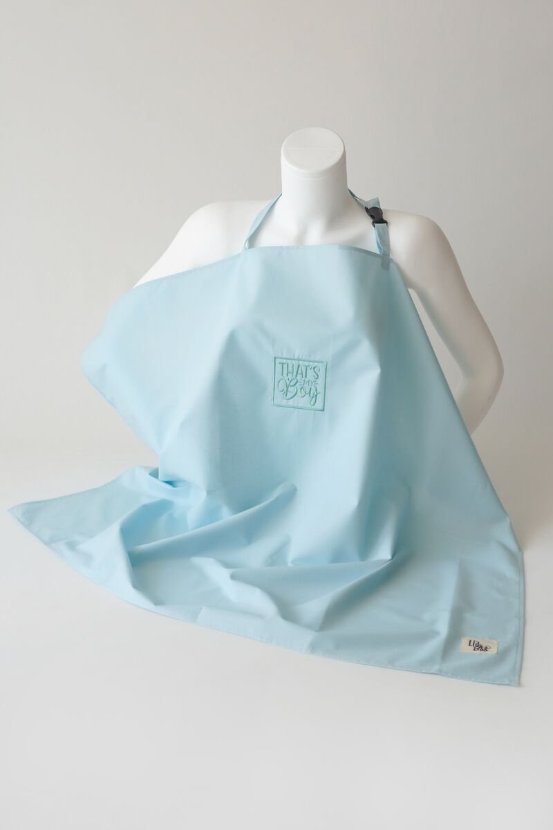 Emzirme Önlüğü Nakışlı Mint