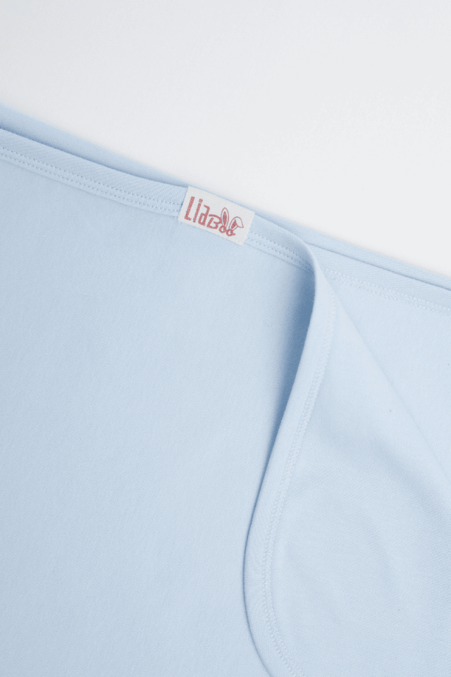 Mavi Organik Bebek Battaniye Seti