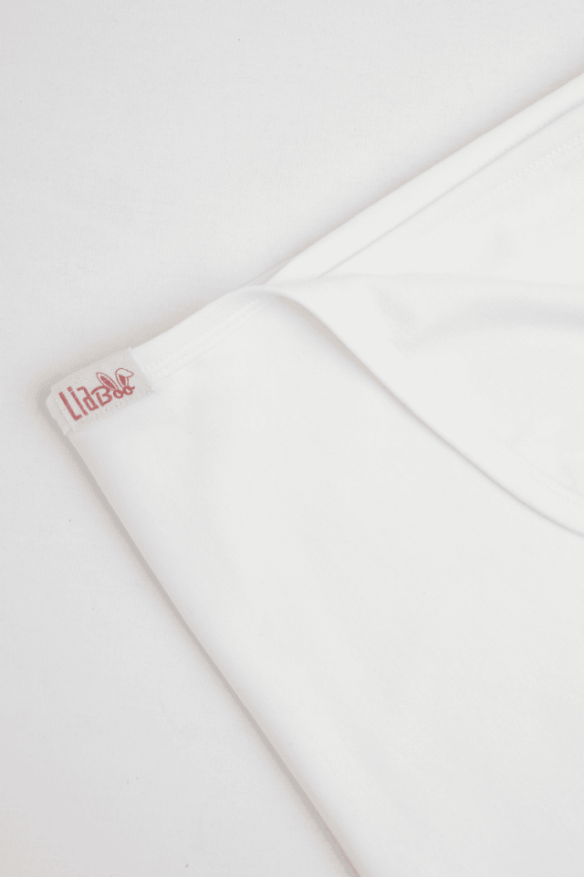 Beyaz Organik Bebek Battaniye Seti