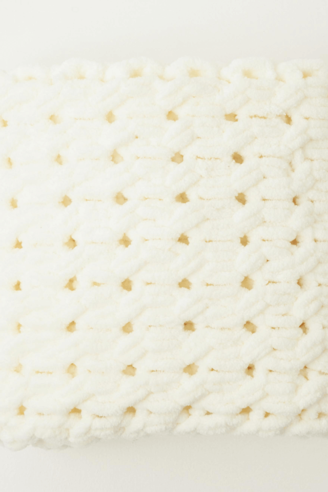 Puffy Bebek Battaniyesi Beyaz