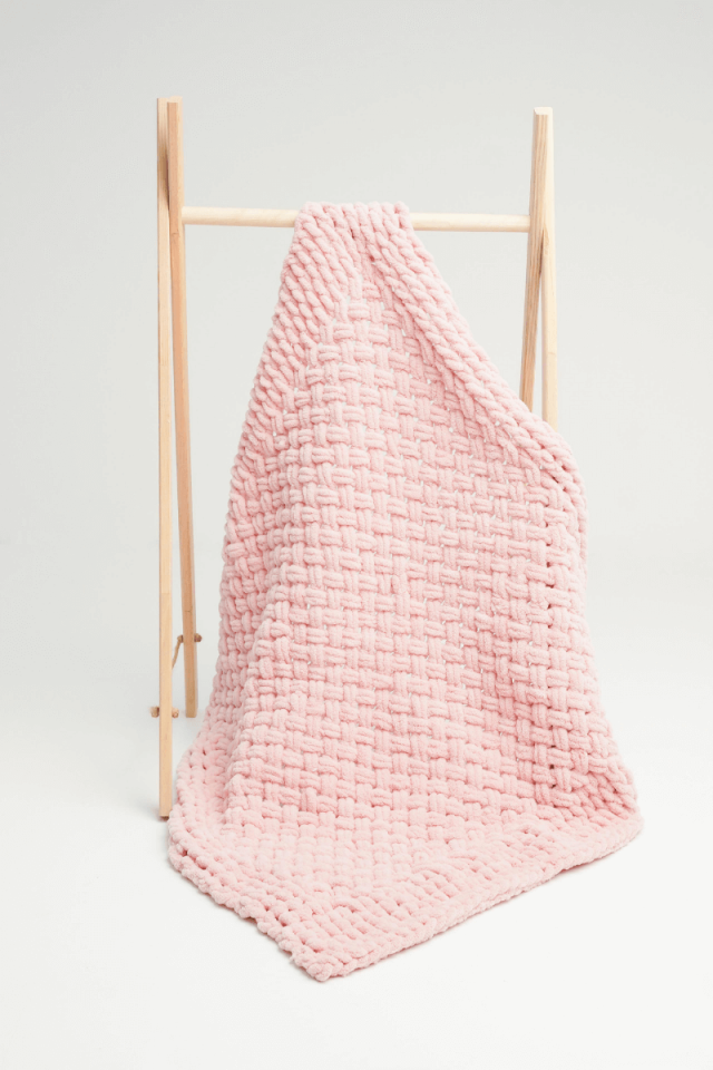 Puffy Bebek Battaniyesi Pembe