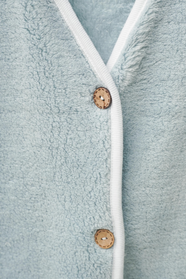 Wellsoft Peluş Bebek-Çocuk Yelek Mint